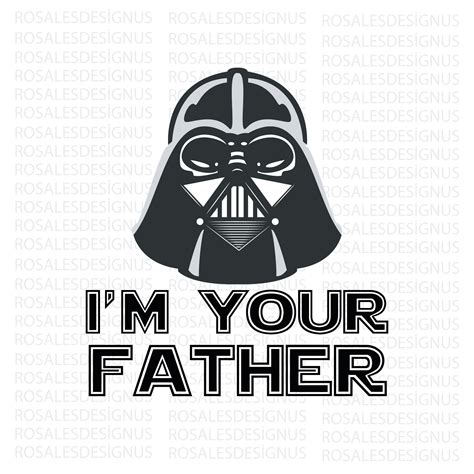 Darth Vader Im Your Father Svg Dxf Png Jpg Cricut - Etsy Australia