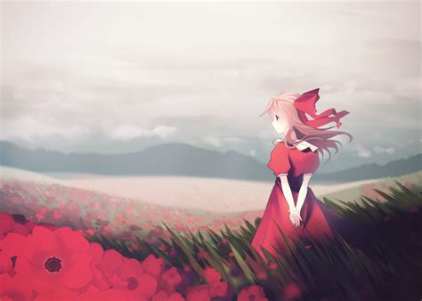 anime girl in field of flowers | Anime Girls | Pinterest | Anime, Manga and Anime style