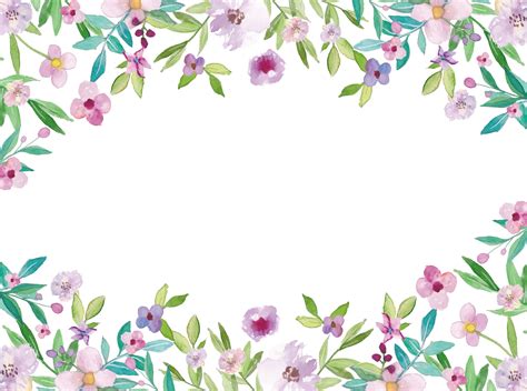 Clip Art Flowers Border