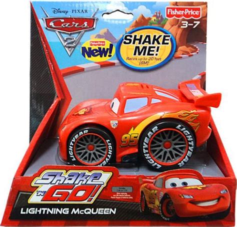 Fisher Price Disney Cars Cars 2 Shake N Go Lightning McQueen Shake N Go ...