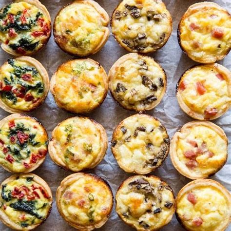 Assorted Mini Quiche - 100 pieces | Quiche recipes, Mini quiche recipes ...