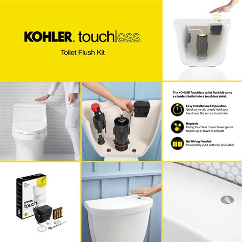 Upgrade Your Bathroom with KOHLER Touchless Toilets