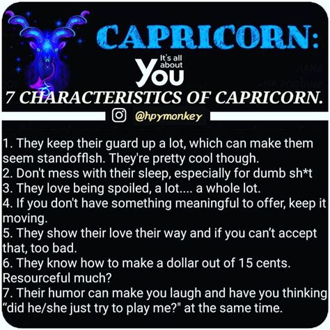 7 CHARACTERISTICS OF SIGN | Zodiac capricorn, Capricorn life, Capricorn