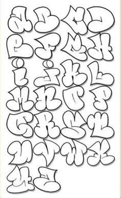 Gangster Graffiti Bubble Letters - corinnerobbinsartists