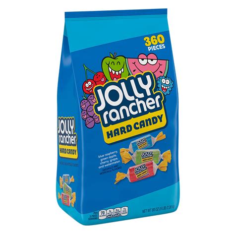 Buy JOLLY RANCHER Assorted Fruit Flavored, Halloween Candy Bulk Bag, 5 ...