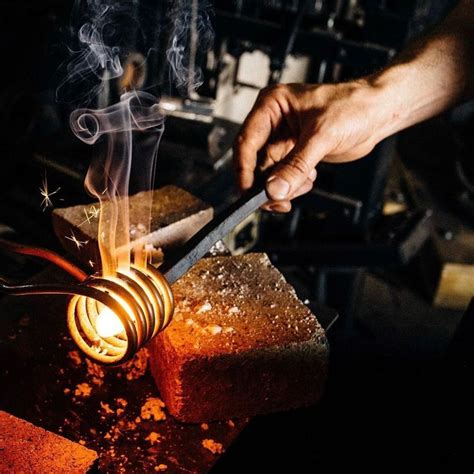 Javos Ironworks | Induction forge, Forging, Blacksmithing