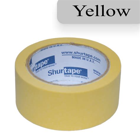 Masking Tape Yelllow Shurtape - New Quality Ware