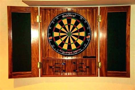 custom dart cabinet - Google Search | Dart board cabinet, Dart board, Dartboard cabinet diy