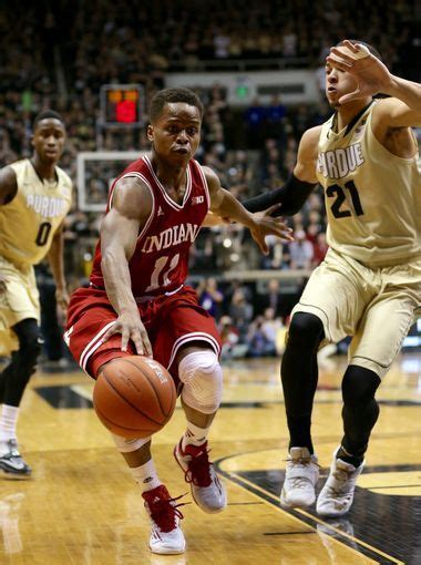 √ Iu Vs Purdue Men's Basketball Tickets - Navy Visual