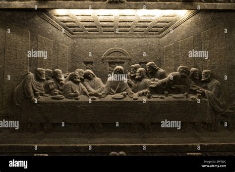 The Last Supper, Leonardo da Vinci, Chapel of St. Kunigunde, Salt Mine ...