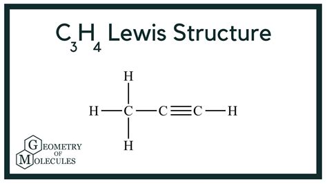 C3H4 Lewis Structure | C3H4 Isomers | How to Draw the Lewis Structure for C3H4 - YouTube