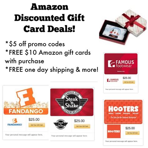 Amazon Discounted Gift Card Deals