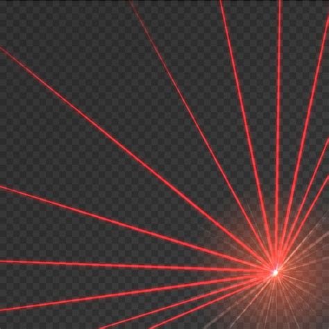 Premium Vector | Abstract red laser beam