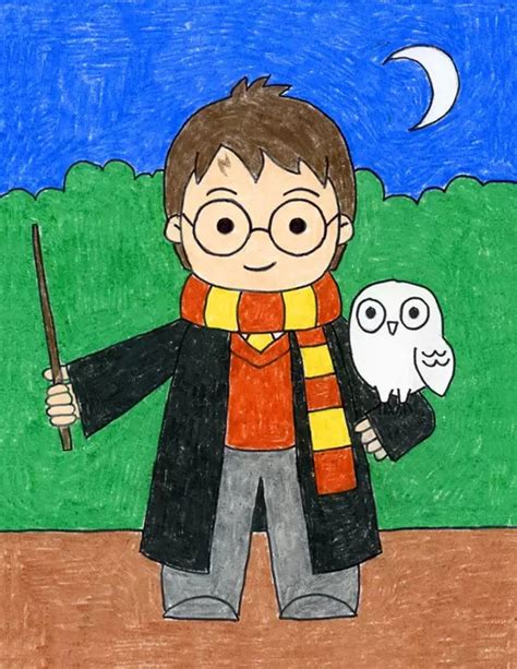Easy Harry Potter Drawings - Drawing.rjuuc.edu.np