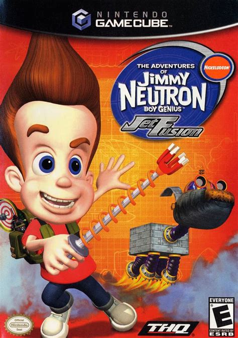 Jimmy Neutron Jet Fusion Gamecube Game