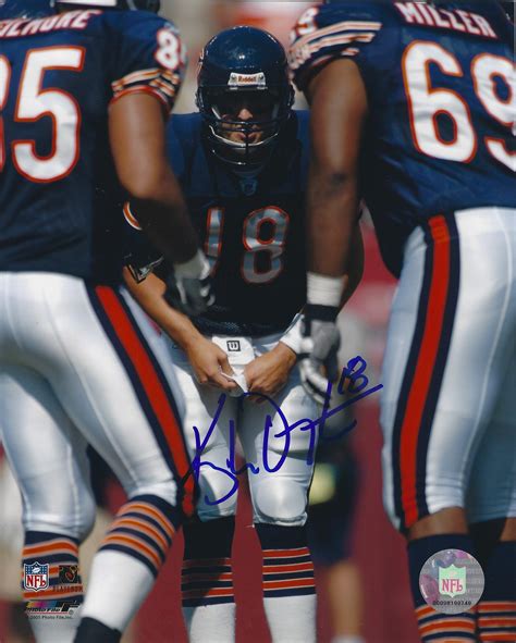 AUTOGRAPHED KYLE ORTON 8X10 Chicago Bears Photo - Main Line Autographs