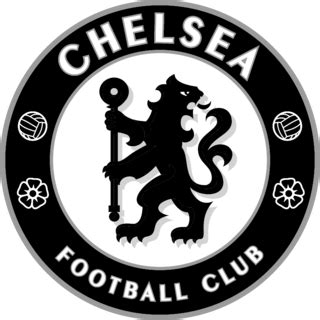 Chelsea FC Logo Black and White – Brands Logos