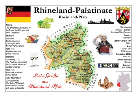 Europe | Germany States - Rhineland-Palatinate _ Rheinland-Pfalz MOTW ...