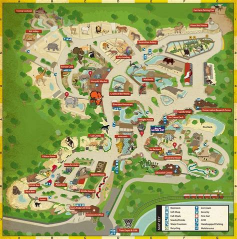 San Antonio Zoo - Maplets - Texas State Aquarium Map | Printable Maps