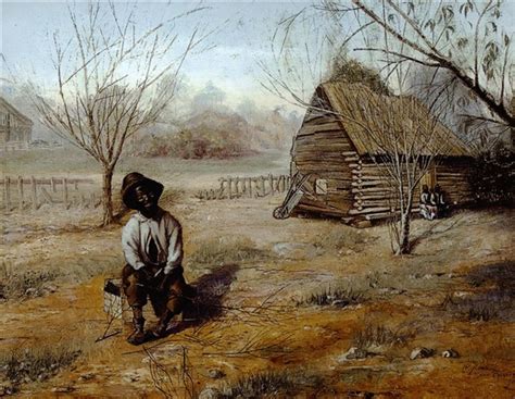 Farm scene with negro boy by William Henry Howe on artnet