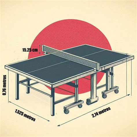 Medidas de la Mesa de Ping Pong: ¿Cuál es el Tamaño Oficial ...