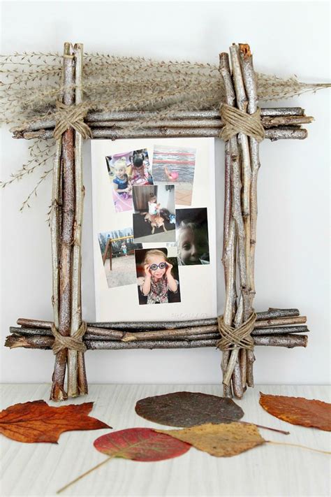 Rustic Homemade Picture Frames