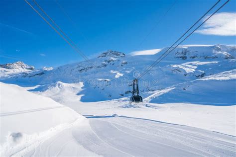 Italian Alps in the winter stock image. Image of alpine - 107870955