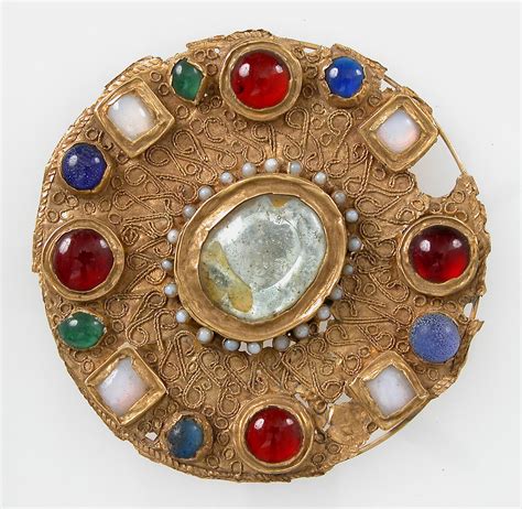 Disk Brooch | Frankish | The Metropolitan Museum of Art