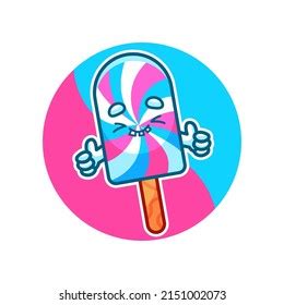 Cute Happy Twister Ice Cream Cartoon Stock Vector (Royalty Free) 2151002073 | Shutterstock