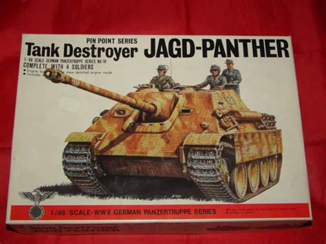 BANDAI 1/48 1/48 Jagd-Panther Tank Destroyer Maquette A Monter Neuf ...