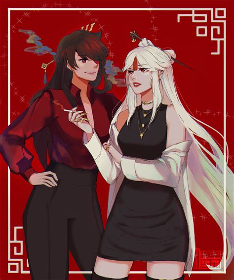 Some modern Beidou & Ningguang! :D : r/genshinsapphic