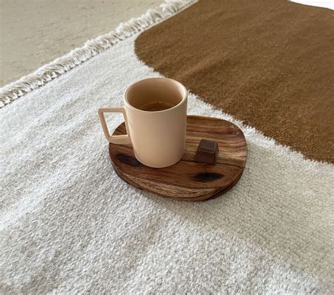 Buy Pebble Tray Online - Acacia Wood | Best Wooden Tea Tray – Nappa Dori Global