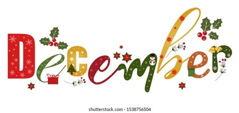 December Text Royalty-Free Images, Stock Photos & Pictures | Shutterstock