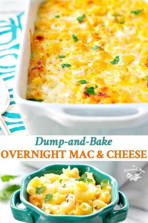 Dump and Bake Overnight Macaroni and Cheese | Recipe | Potluck recipes ...