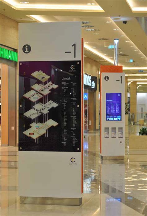 Shopping Mall Directory Signage | Directory signage, Signage design, Signage