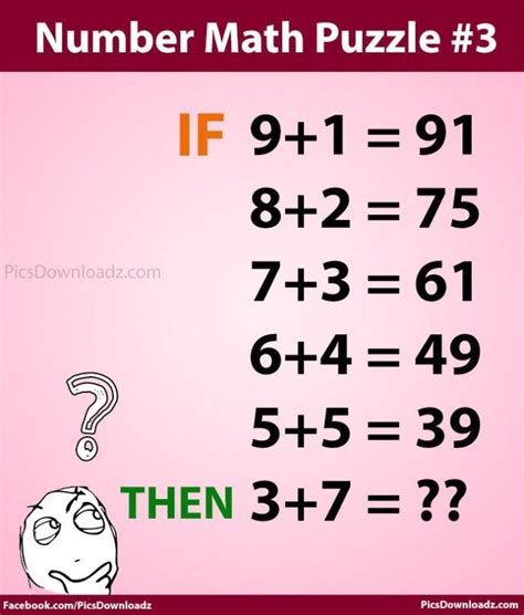 Math Trick Questions Riddles