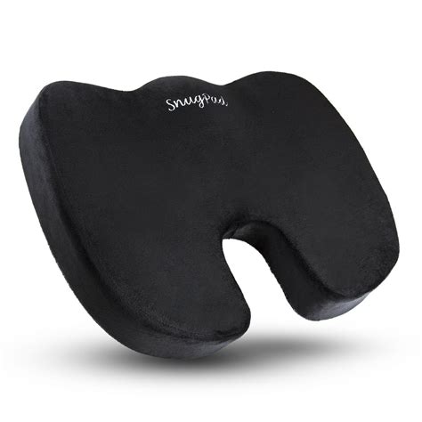 Buy Cushy Cloud Memory Foam Seat Cushion - Ergonomic Chair Pad ...