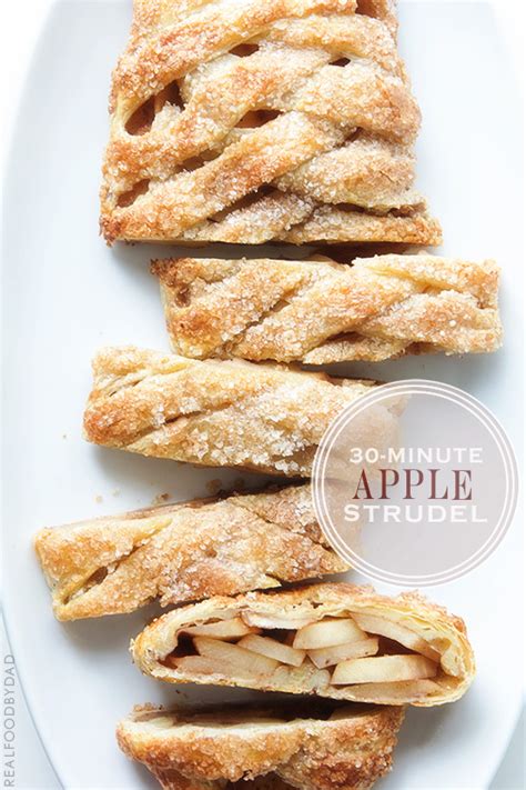 Easy 30-Minute Apple Strudel - Real Food by Dad | Recipe | Strudel recipes, Easy apple strudel ...