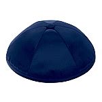 Deluxe Satin Kippot- kippah.com Kippah with Button Hole for Kippah Clips