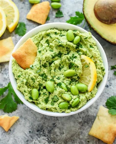 Edamame Hummus {Easy Recipe without Tahini} - WellPlated.com