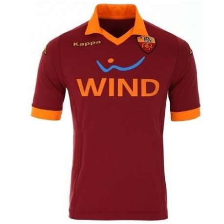 As Roma Home Soccer Jersey 2012/13-Kappa - SportingPlus - Passion for Sport