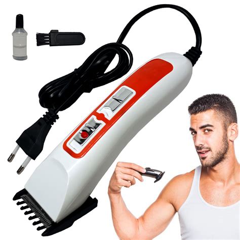 Buy Men's Professional Corded Electric Waterproof Hair Clipper Beard Trimmer Hair Shaver for ...