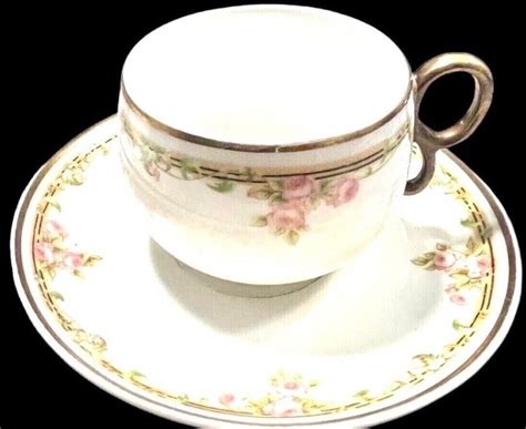 Antique Limoges Rose Tea Cup Antique Tea Cup Kitchen Kitchenware Serving Dining Coffee Home ...