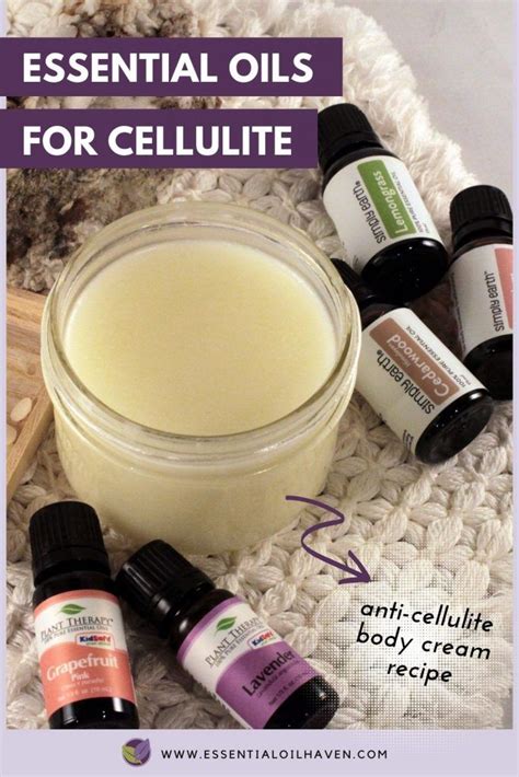 Diy cellulite cream recipe with essential oils coconut oil – Artofit