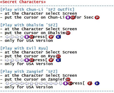 Street Fighter Zero 2 - Arcade - Commands/Moves - gamesdatabase.org