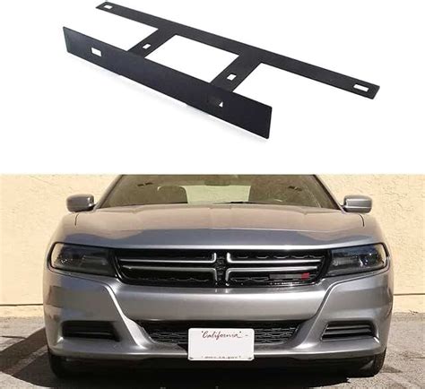 Amazon.com: dodge charger front license plate bracket: Automotive