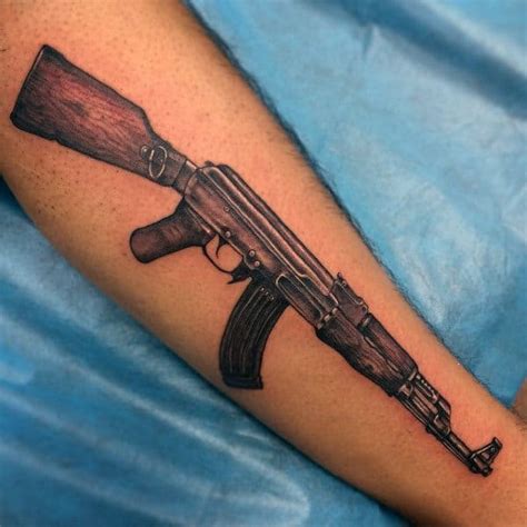 40 AK 47 Tattoo Designs For Men - An Arsenal Of Ideas