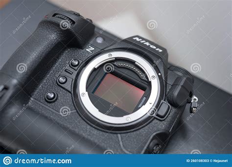 Nikon Z9 Mirrorless Camera Sensor Editorial Stock Photo - Image of flagship, editorial: 260108303