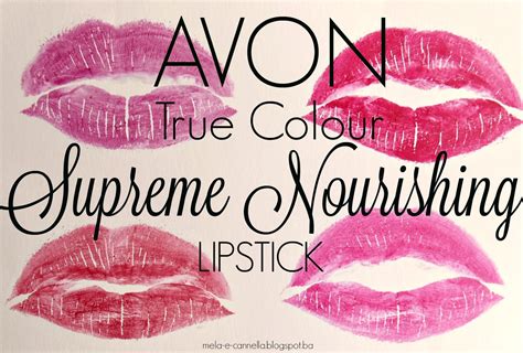 mela-e-cannella: AVON - True Colour Supreme Nourishing Lipstick - SOFTEST PEONY