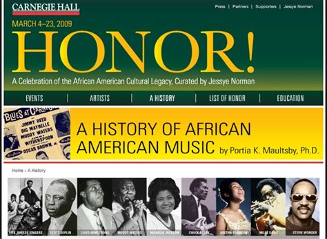 A History of African American Music | THE ARTS | Pinterest